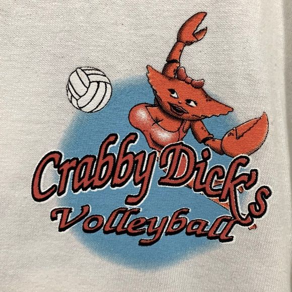 Gildan Other - NWOT Crabby Dick’s white t shirt, 2xl
